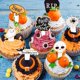 thumbnail image 2 of 16 Uds. De adornos para tartas, adornos para magdalenas de Halloween, tarjetas de inserción para tartas para decoración de tartas de fiesta, 2 of 5