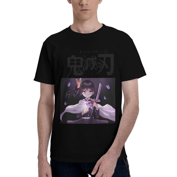 Camiseta de Manga Corta para Hombres Kimetsu no Yaiba