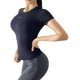 thumbnail image 3 of Camiseta De Manga Corta De Secado Rápido Para Yoga/correr, 3 of 8