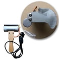 thumbnail image 4 of Wosthever Pala eléctrica para cortar miel, rebanadoras destapadoras de alta resistencia con mango de madera, equipo de apicultura con reemplazo de enchufe Jardín y Patio Wosthever HA066012-00, 4 of 6