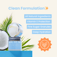 thumbnail image 2 of Handmade Heroes Cocolicious Luscious Lip Scrub in Coconut Dream | Gentle Lip Exfoliator & Hydration with Coconut Oil, 2 of 9
