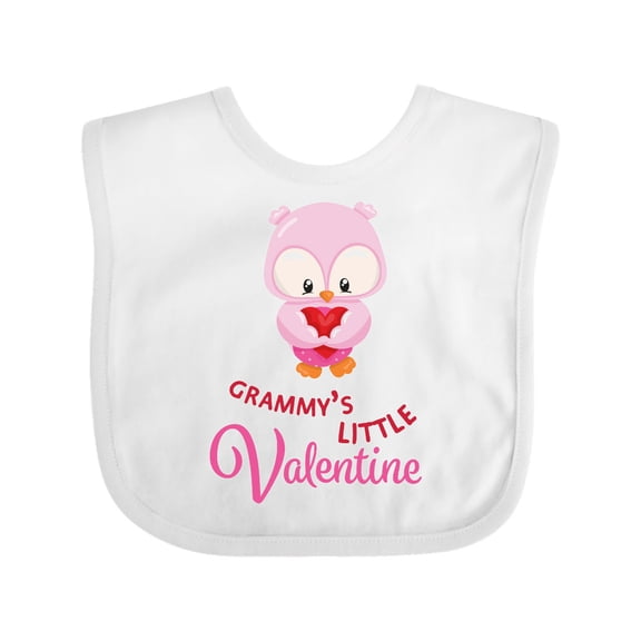 Inktastic Grammy's Little Valentine Boys or Girls Baby Bib