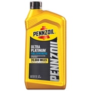(4 pack) Pennzoil Ultra Platinum Full Synthetic 0W-20 Motor Oil, 1 Quart