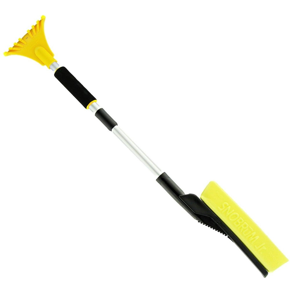 Sno Brum Original Snow Broom Removal Tool with 19" to 30" Compact