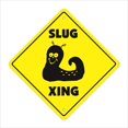 thumbnail image 1 of SignMission X-SLUG Panneau de Traversée Zone Xing 12 x 12 Po - Slug, 1 of 4