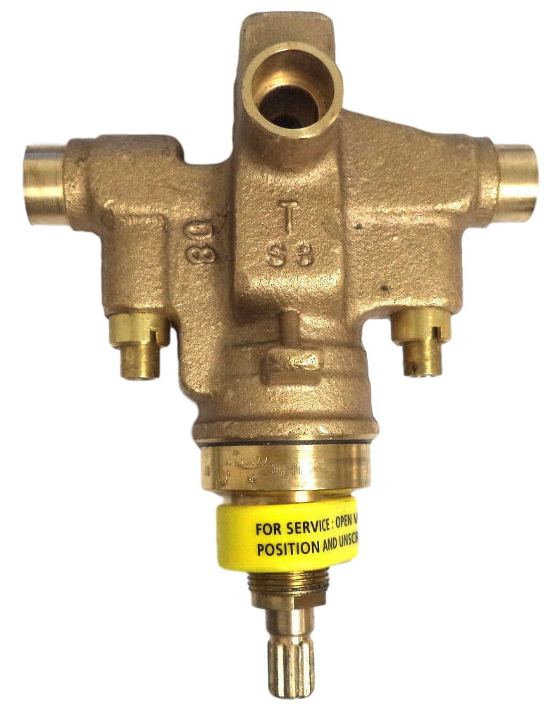 Symmons 86-2X Mixing Valve Body Tub Shower Temptrol 1/2" NPT Outlet ...