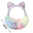 thumbnail image 3 of Hearth & Gear Winter Warm Cat Ear Headband Cozy Ear For Girls Cold Weather Outdoor Sports Workout Items Exercise Bike Table Rip Workout for Adults Work Out Room Work Out Items Exercise Tables Foot, 3 of 5