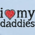thumbnail image 2 of CafePress - Love My Daddies Body Suit - Baby Light Bodysuit, Size Newborn - 24 Months, 2 of 4