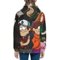 thumbnail image 4 of Gravity Falls Youth Hoodies 3D Print Pullover Hooded Sweatshirt Unisex Casual Sweater Tops Blouse Long Sleeve Kids Hoodie X-Large, 4 of 8