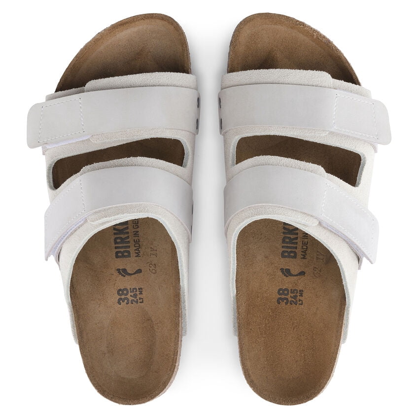 BIRKENSTOCK Uji - Sporty Comfort in Nubuck and Suede Leather, Individually Adjustable Fasteners, and Anatomically Shaped Cork-Latex Footbed Multiple Colors & Sizes