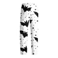 thumbnail image 7 of Trgacdwlo Halloween Pjs Men Funny Pumpkin Mens Pajama Bottoms Elastic Waist Drawstring Fall Winter Men's Sleep Pants, 7 of 7