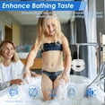 thumbnail image 3 of 3PCS Bath Filter for Tub with 2 Cartridge High Efficiency Bathtub Shower Water Filter for Healthier Skin Hair, 3 of 11