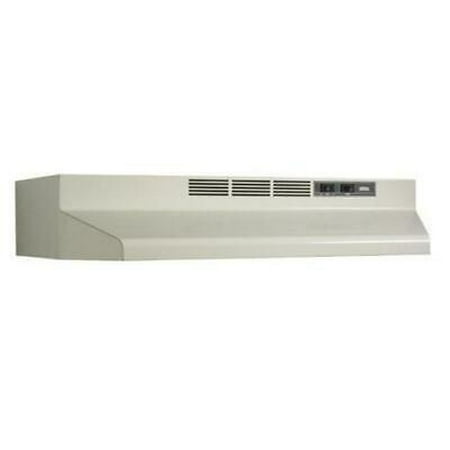 - BROAN-NUTONE 413002 30 in. Non-Ducted Under Cabinet Range Hood, Bisque