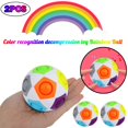 thumbnail image 1 of 2PCS Gift Ball Rainbow Magic Novel Educational Toy Toy Decompression Education, 1 of 5