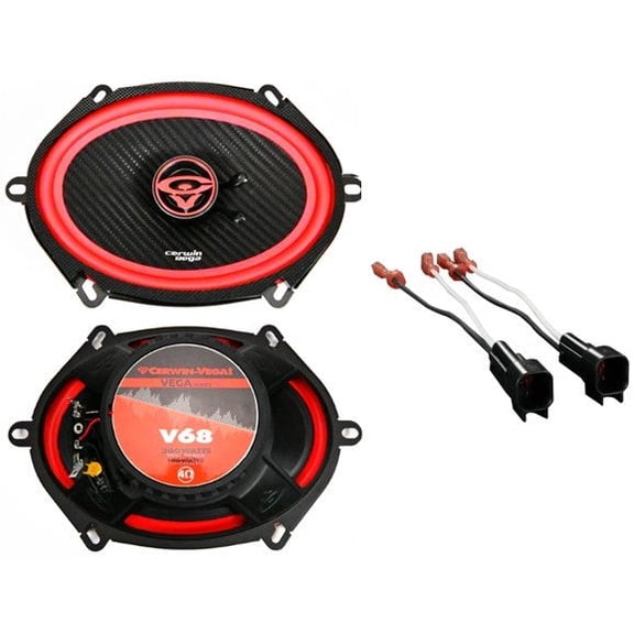 Cerwin-Vega V68 6x8" Front or Rear Speakers Fit 1999-14 Ford F-150