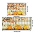 Autumn Celebration Mat Fall Festive Soft Texture Home Decorative Rug