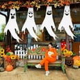 thumbnail image 3 of OAVQHLG3B Halloween Ghost Windsocks Hanging Decorations - Flag Wind Socks for Home Yard Outdoor Decor Party Supplies, 3 of 6