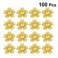 thumbnail image 1 of unbranded 100Ud Separadores De Flores Metálicos Dorados Para De Adornos Y Manualidades, 1 of 6