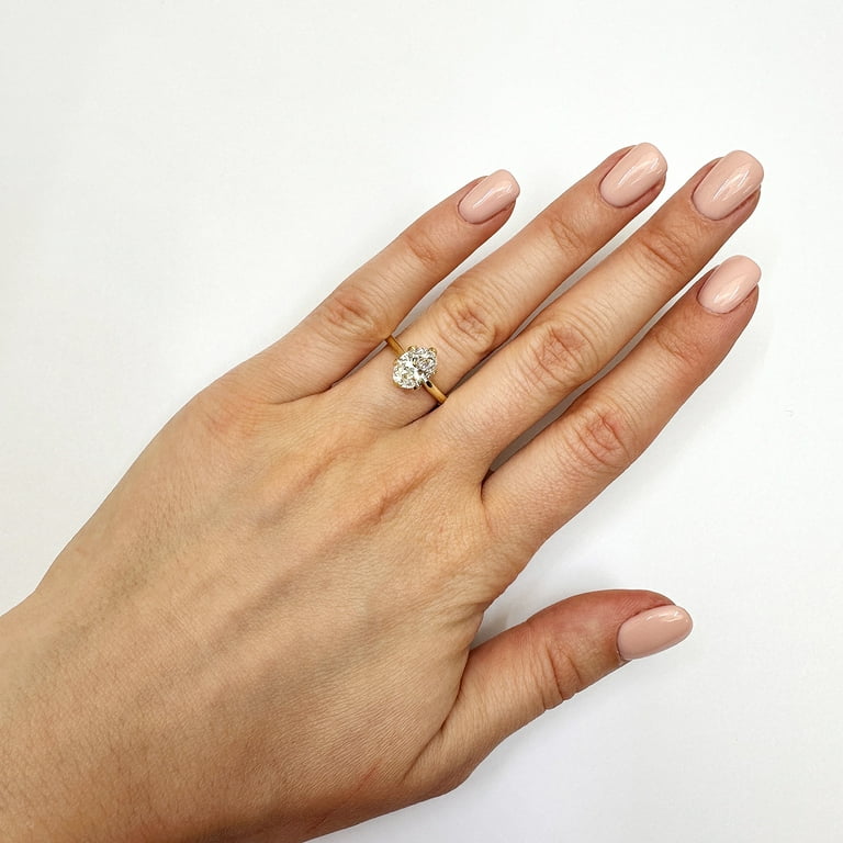 1.5 carat lab grown diamond ring outlet