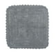 thumbnail image 1 of Alfombra de Baño de Crochet Cuadrada Gris DII 100% Algodón 24x24, 1 of 2