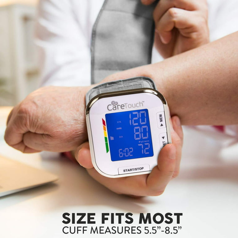 Portable Wrist Blood Pressure Monitor – Mobility Paradise