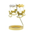 thumbnail image 4 of Rotating Candle Holder Candlestick Decorative for Tea Light Holder Living Room Ornament Horse, 4 of 9