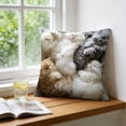 thumbnail image 5 of Tuvgenk Indoors Throw Pillow Covers Polyester 18x18 In Pillowcases Soft Multicolor Cat for Patio, 5 of 6