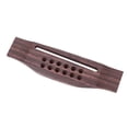 thumbnail image 4 of Puente de guitarra de palisandro, guitarra acústica de palisandro de 12 cuerdas Puente de guitarra de madera Puente de guitarra de madera Estética elegante, 4 of 9