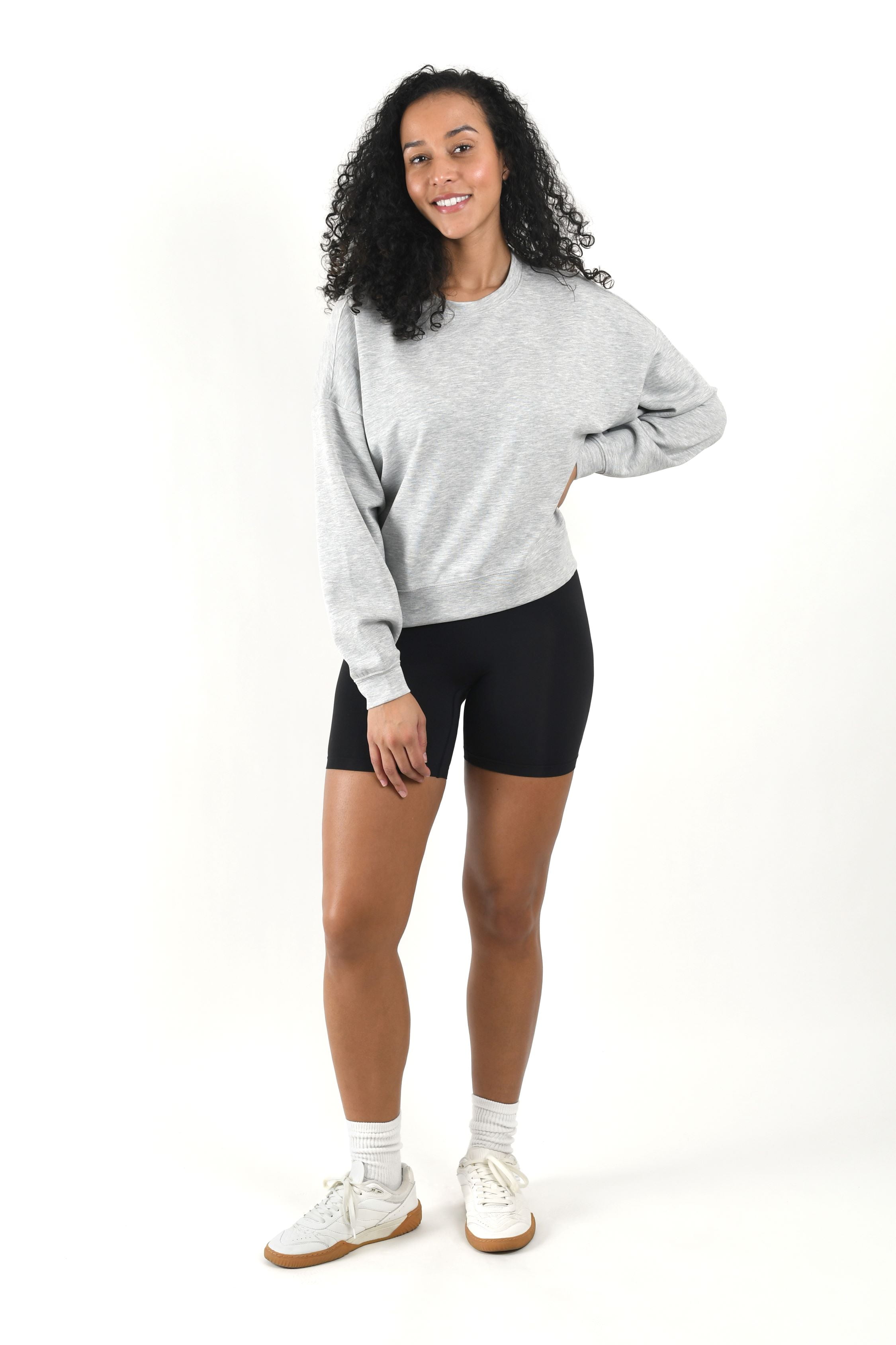 Joyspun Women's Everyday Seamless Bike Shorts, 6'' Inseam, Sizes S-XXXL