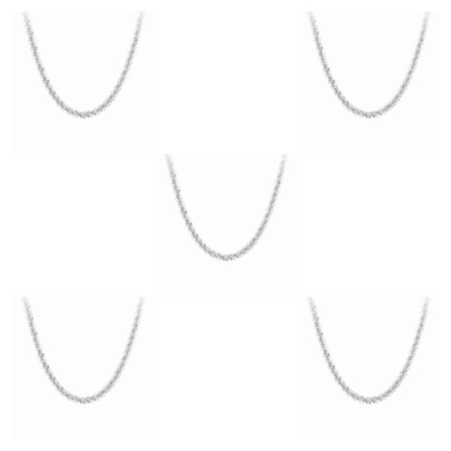 Qarigey Collar de mujer, de cobre, joyería de moda, regalo de cumpleaños, fiesta, multiusos, larga duración, accesorios para mujer, 40cm Type2 NO2