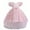 Pink, variant on Odeerbi 2025 Children Dress Girls Sleeveless Princess Dress Bow Tie Lace Flowers Mesh Dress Tufted Dress