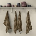 thumbnail image 5 of Dreamtimes Vintage Leopard Print Kitchen Dish Towels 6 Piece,Absorbent Soft Dishcloths Towels Reusable Hand Towels Quick Drying Cleaning Cloth, Tea Towels,18" x 28", 5 of 7