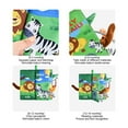 thumbnail image 5 of Chewable Tail Cloth Book for Babies – Interactive Tear Resistant Fabric Sensory Book with Crinkle Tails and Sound for Newborns Toddlers Early Learning Developmental Toy Machine Washable, 5 of 6