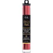 iCraft Deco Foil - Red, 6 x 12, 5 Sheets