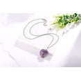 thumbnail image 2 of Collar con Colgante de cristal del árbol de la vida WEIHJMXG morado-amatista, 2 of 5