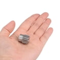 thumbnail image 5 of Uxcell 6mm Aperture 15T Mod 1 Stainless Steel Spur Diff Differential Motor Pinion Gear, 5 of 5