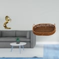 thumbnail image 2 of Figura De Caballo De Mimbre Hecha A Mano, Cesta De Mesa, Decoración De Ratán, Artesanía Para Hoteles, Estanterías, Chimeneas Y Organizador De Cocina., 2 of 8