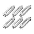 thumbnail image 5 of 6 Pcs 125mm 4000LBS Universal Chrome Aluminum Hawse Fairlead Synthetic Mount Winch Rope 15000Lbs for SUV ATV UTV, 5 of 8