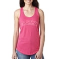 thumbnail image 2 of Wild Bobby GRAMMY Varsity Letters Women Racerback Tank Top, 2 of 6