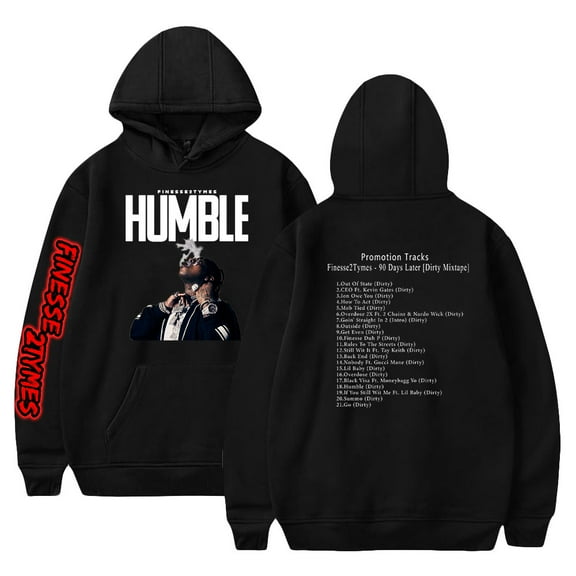 Finesse2tymes Merch Hoodies For Men/Women Unisex Long Sleeve Sweatshirt Pullover Streetwear Top