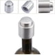 thumbnail image 3 of 4pcs wine and champagne stoppers, stainless steel wine stoppers, 3 of 5