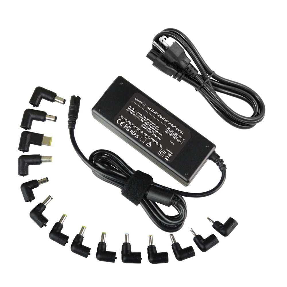 iClever 90W AC Universal Laptop Charger for Dell Lenovo Acer ASUS Samsung  Sony Gateway Notebook Ultrabook Chromebook DC Output 15V 16V  19V   20V Power Adapter Supply Cord 