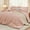 Rose Gold, variant on 7 Pieces Queen Comforter Set Soft Bed in a Bag Queen Size All Season Bedding Set with Comforter Flat Sheet Fitted Sheet Pillowcases Shams Beige