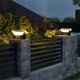 thumbnail image 4 of Inteprter Luces solares para exteriores, luz de jardín, impermeable, ligera, ahorro de energía, lámpara de poste, tapa de puerta de valla impermeable, Iluminación y accesorios Inteprter HA073523-00B, 4 of 6
