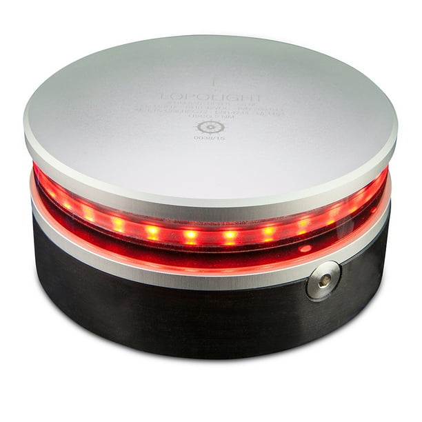 LOPOLIGHT RED 360 DEGREE NAVIGATION LIGHT 2NM