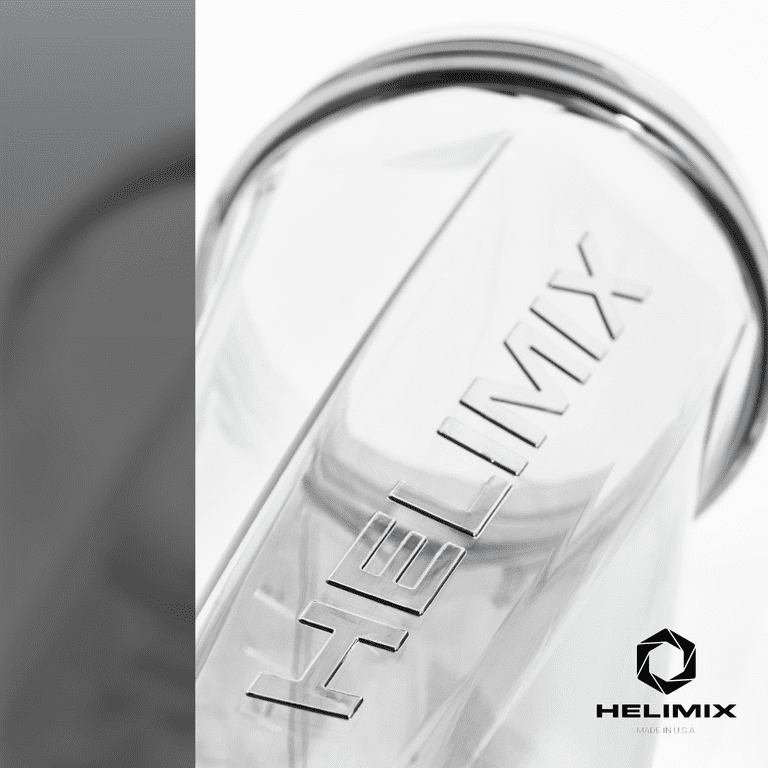 Helimix 1.5 Vortex Blender Shaker Bottle 20oz Mini, No Blending Ball or  Whisk