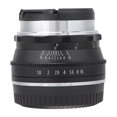thumbnail image 2 of Lente de cámara sin espejo de metal de 25 mm F1.8 con montura Z y enfoque manual para Nikon Z6, Z7 y Z50 (negro), 2 of 14