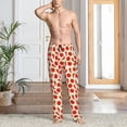thumbnail image 2 of Naloa Tomatoes And Chili Pajama Pants Men, PJ Bottoms, Sleep & Lounge Pants-X-Large, 2 of 6