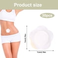 thumbnail image 2 of Tinoaly 30 Pcs Coussinets d'Huile de Ricin pour Nombril, Patchs Auto-Adhésifs Étanches Jetables Très Absorbants Bandage Bio Pack d'Huile de Ricin pour Nombril, 2 of 7
