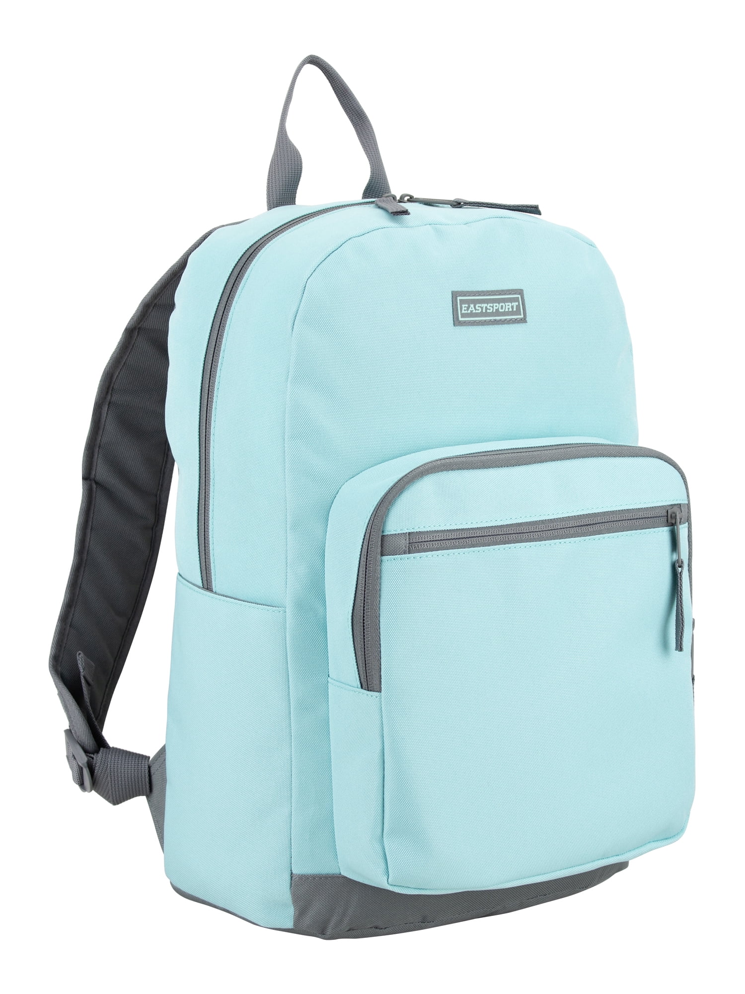 Eastsport Unisex 17" Backpack & Lunch Box 2-Piece Set, Aqua Sky